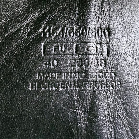 Massimo Dutti Black Leather Lace-Up Boots US 9 EU 40 Combat Biker Ankle Zipper - Picture 5 of 14